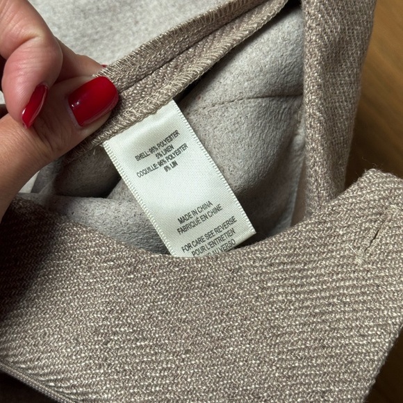 Torn By Ronny Kobo Bernee Wide Leg Linen Blend Pant - Size M - EUC - Tan - Picture 4 of 8